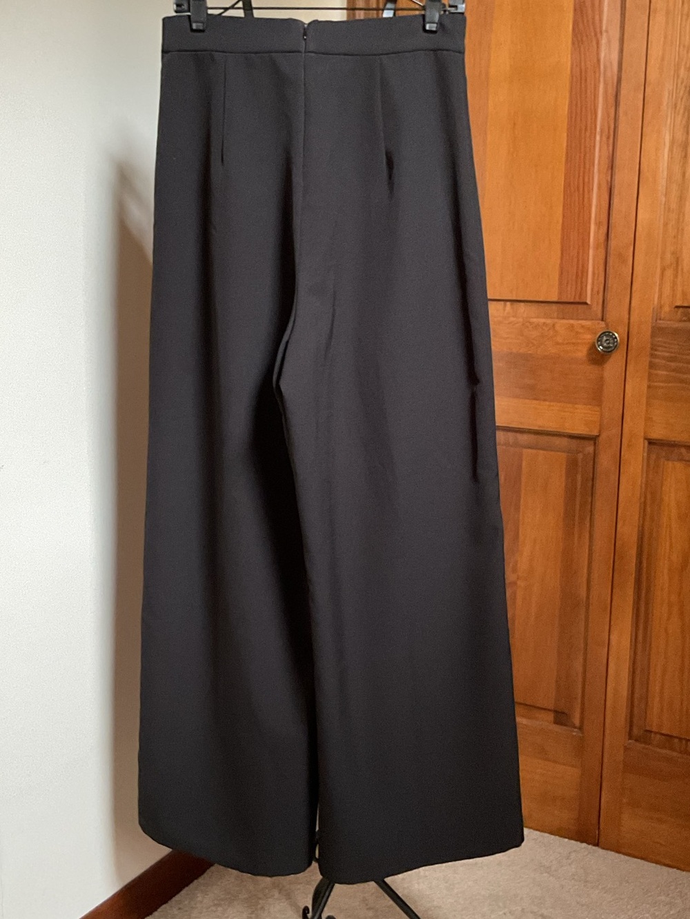 Eliza J, Black Wide Leg Dress Pants, 8 - Picture 3 of 5